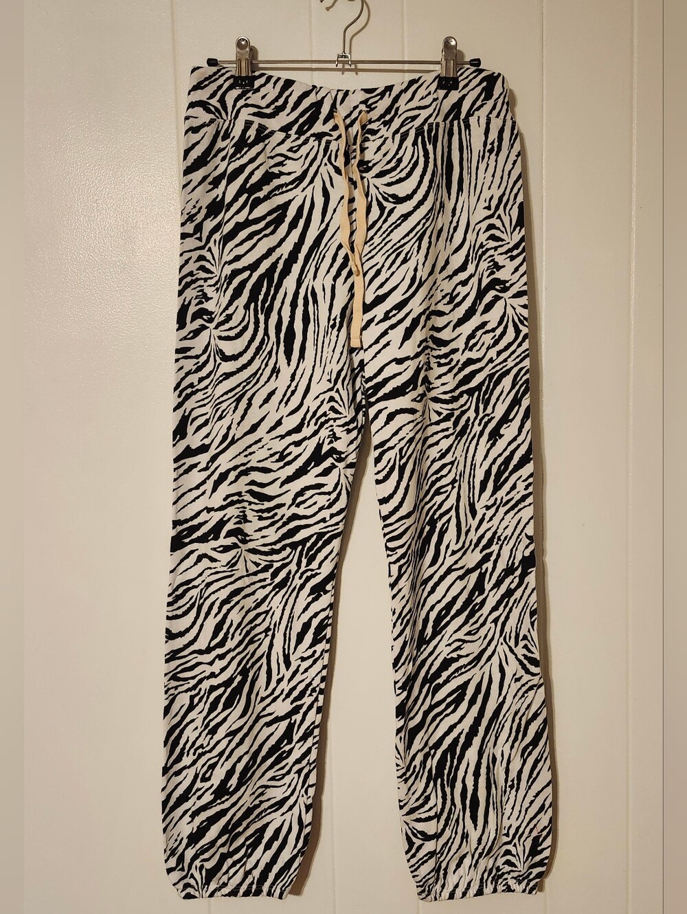 Nwt Sundry Zebra Print Joggers